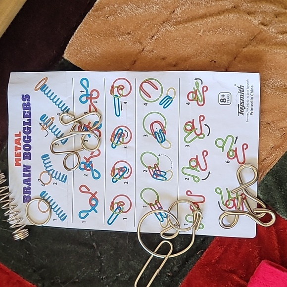 5/6T USA Red Tank Top with Brain Bogglers - Picture 3 of 8